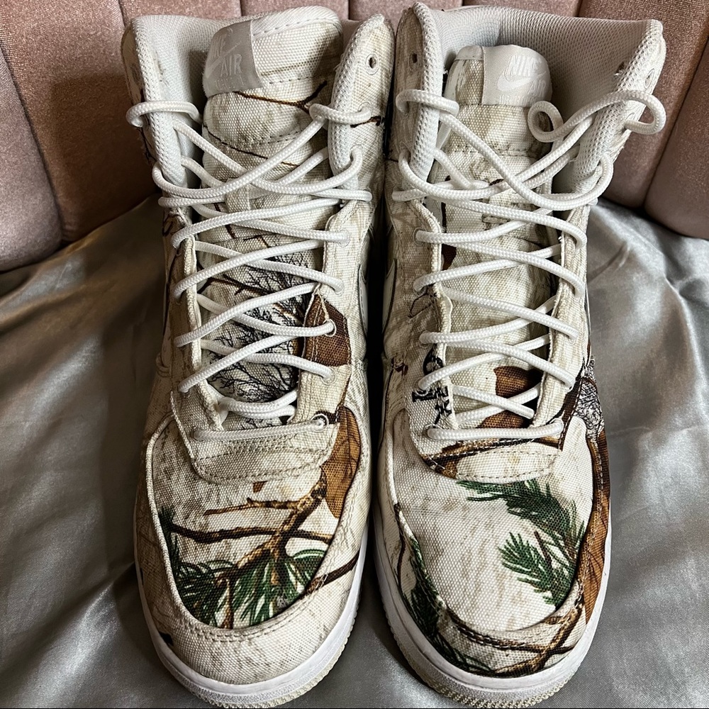 Nike Air Force 1 Real Tree mens US size 10.